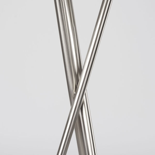Ambrose Silver and Beige Floor Lamp, image 6
