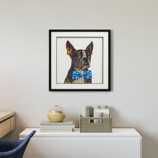 Hipster Doggy I Framed Wall Art, image 7