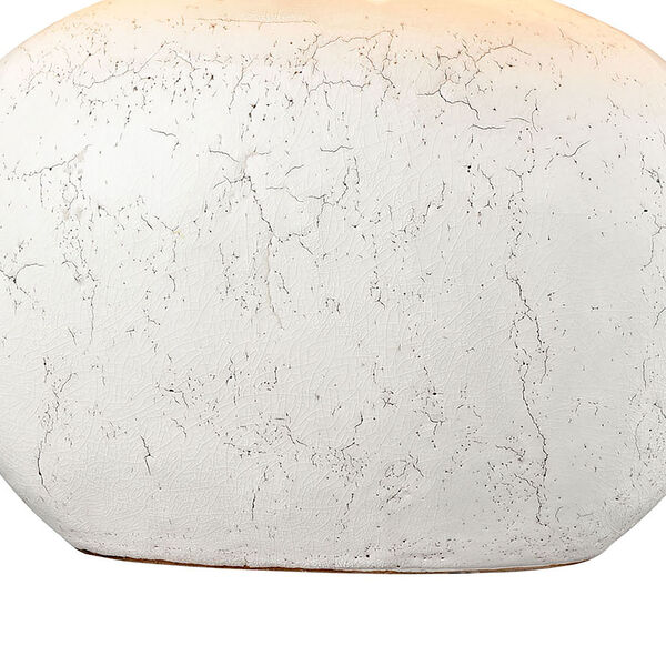 Fresgoe White Crackle One-Light Table Lamp, image 4