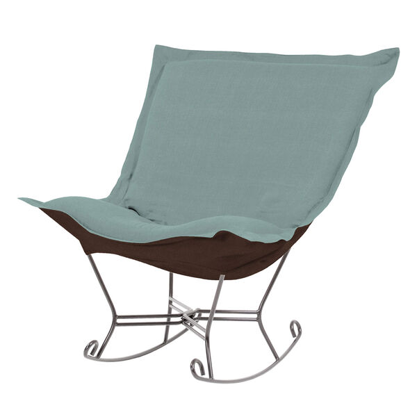 Sterling Breeze Puff Rocker with Titanium Frame, image 1
