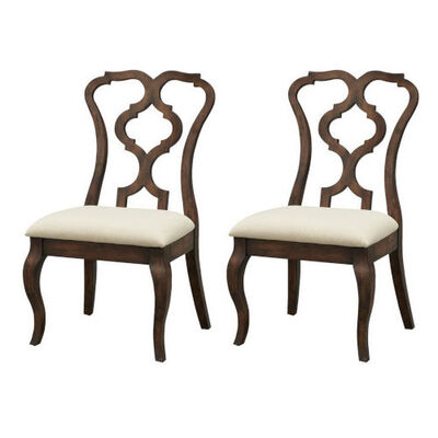 Dining Chairs Enhance Your, Lexington Large Wood Dining Set With 6 Window Back Chairs