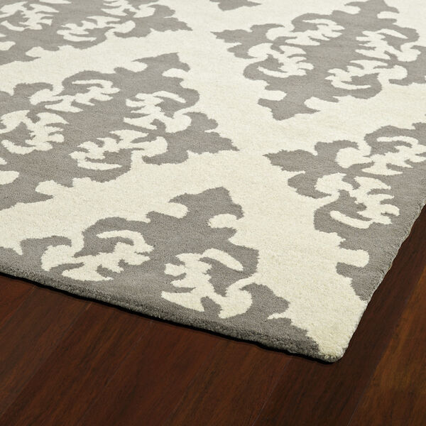 Evolution Grey Hand Tufted 7Ft. 9In Round Rug, image 4