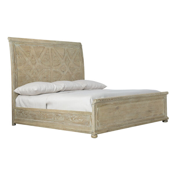 Rustic Patina Sand Panel King Bed, image 2