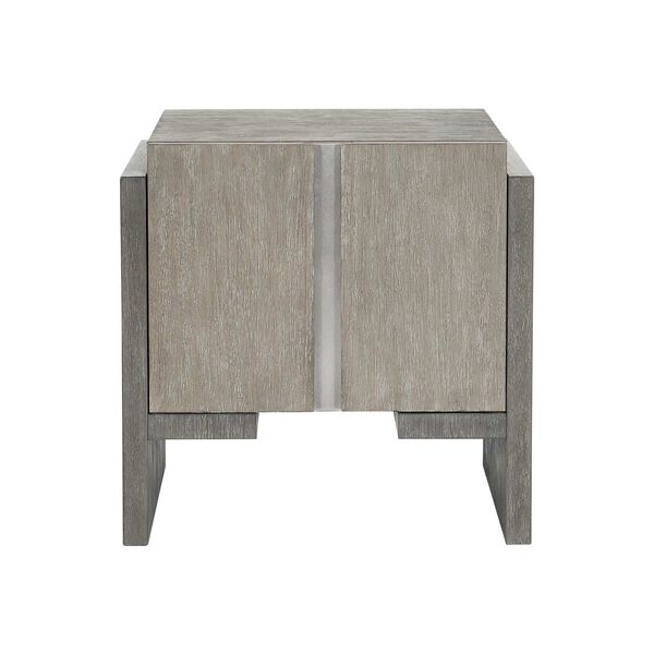 Foundations Dark Shale Light Shale Side Table with Storage, image 1