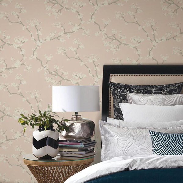 Florence Broadhurst Blush Branches Wallpaper - SAMPLE SWATCH ONLY, image 2