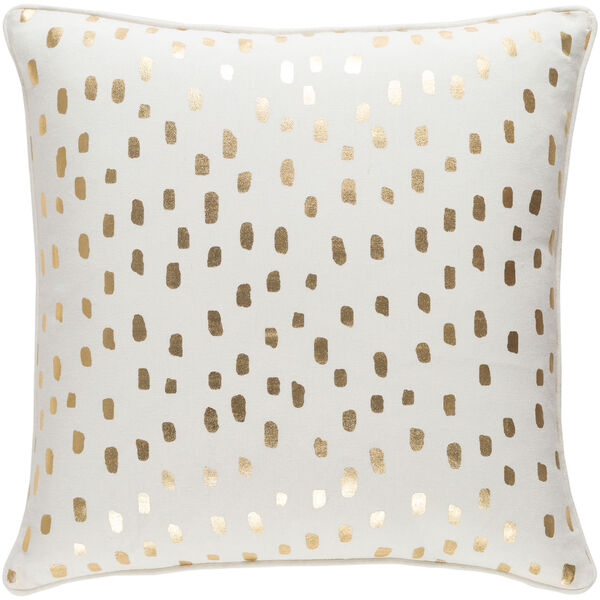 Glyph Dalmatian Dot 18-Inch Pillow Cover and Poly Insert, image 1