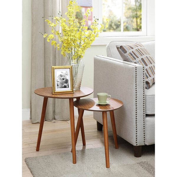 Oslo Cherry Nesting End Tables, image 4