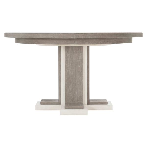 Foundations Linen Light Shale Round Dining Table, image 6
