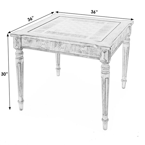 Vincent Cherry Multi-Game Card Table, image 8