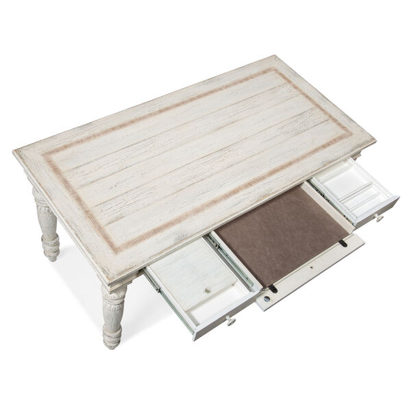 Traditions Soft White Writing Desk, image 5