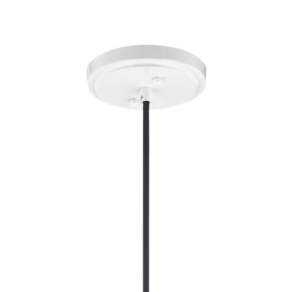 Zailey White 13-Inch One-Light Pendant, image 2