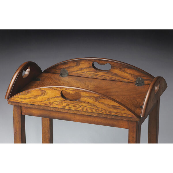 Carlisle Vintage Oak Butler Table, image 2