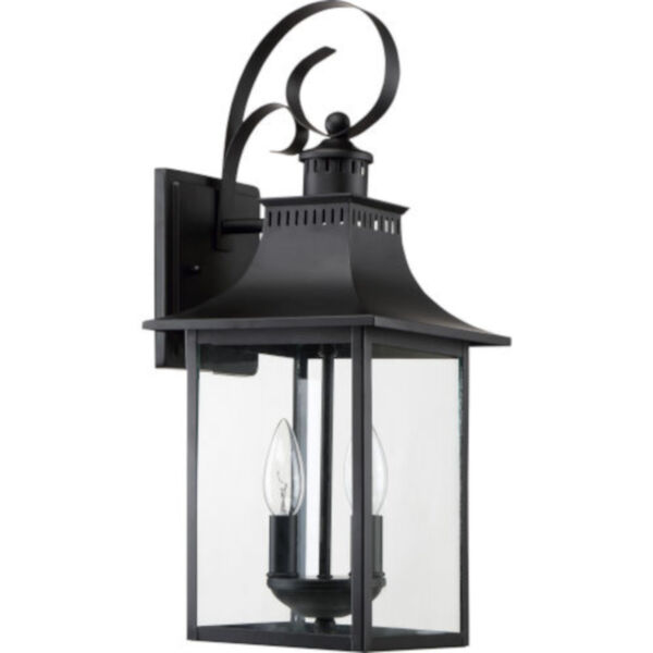 Bryant Black Two-Light Outdoor Wall Sconce, image 2