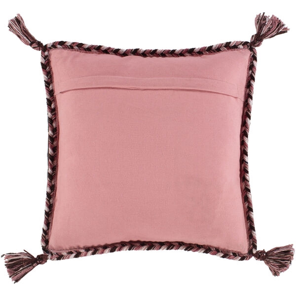 Trenza Pale Pink 20-Inch Throw Pillow, image 2