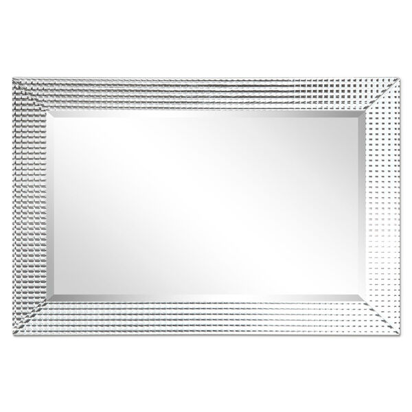 Bling Clear 36 x 24-Inch Beveled Glass Rectangle Wall Mirror, image 3