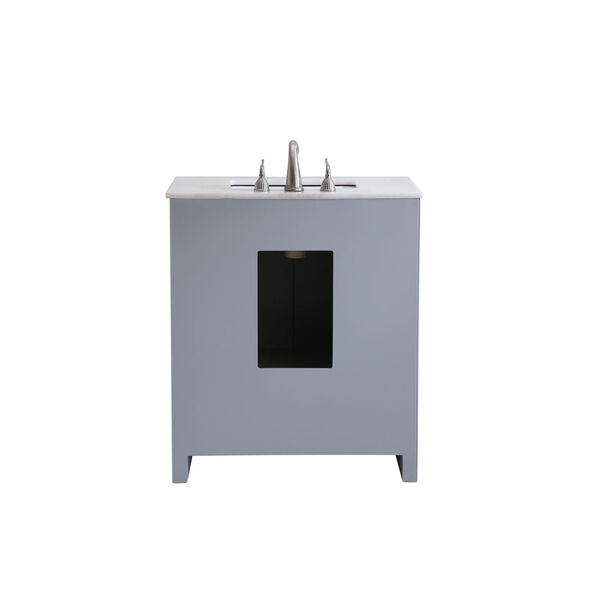Filipo Gray 30-Inch Vanity Sink Set, image 6