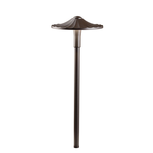16125AZT27 Textured Architectural Bronze 2700K LED Flare Path Light, image 1