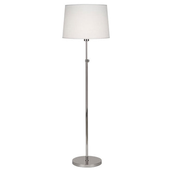 Koleman Polished Nickel One-Light Floor Lamp, image 1