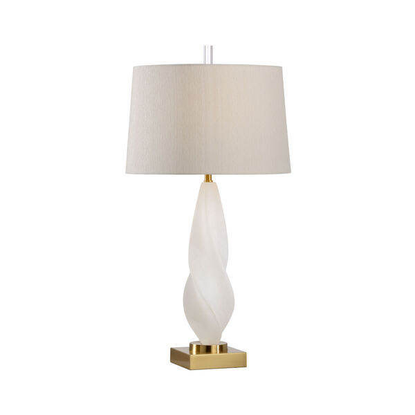 Leclair Natural White Table Lamp, image 1
