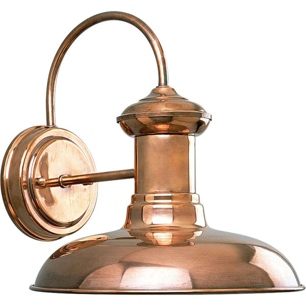 P5722-14:  Brookside Copper One-Light Outdoor Wall Lantern, image 1
