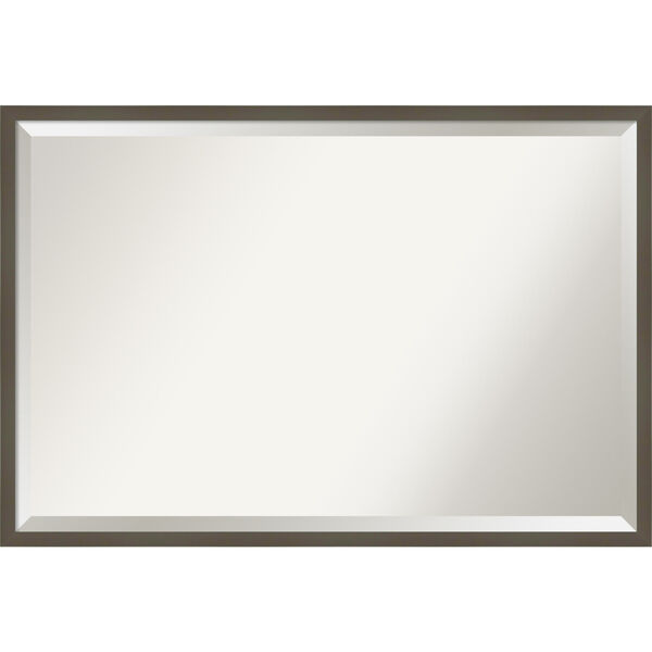 Svelte Gray Bathroom Vanity Wall Mirror, image 1