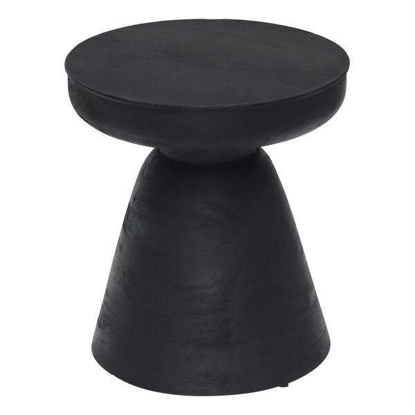 Sage Matte Black and Black Side Table, image 3