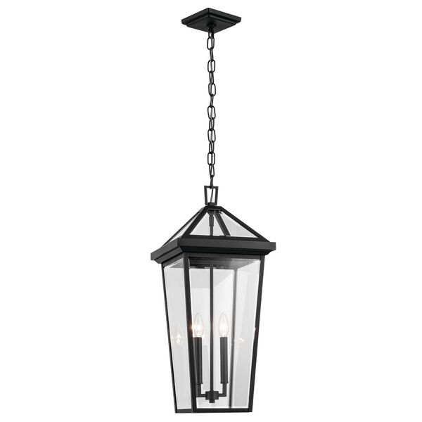 Regence Textured Black 26-Inch Two-Light Outdoor Pendant, image 6