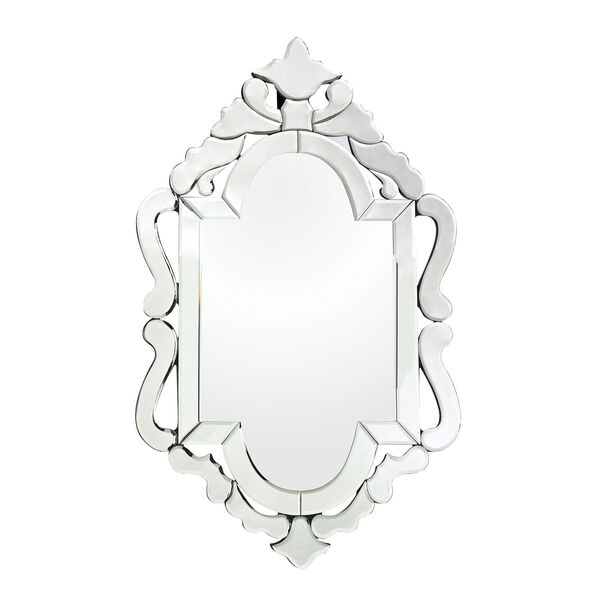Tonbridge Clear 36-Inch Arched and Crowned Mirror, image 1