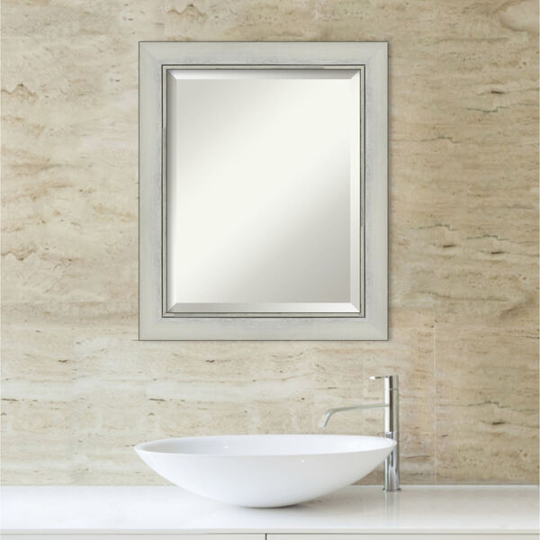 Flair Silver 20W X 24H-Inch Bathroom Vanity Wall Mirror, image 5