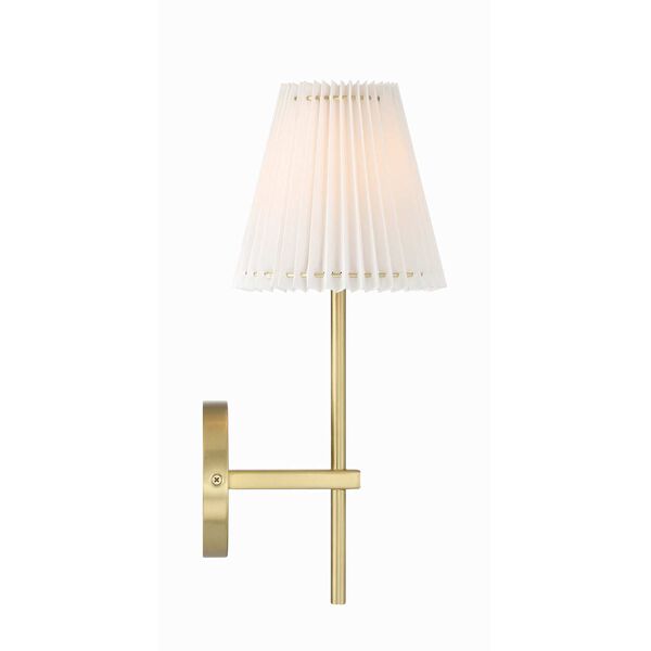 Gamma Aged Brass One-Light Wall Sconce, image 5