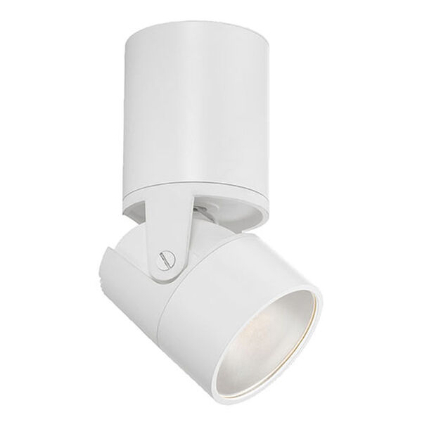 White 4.75-Inch Wide LED Line Voltage Track Lighting Head, image 1