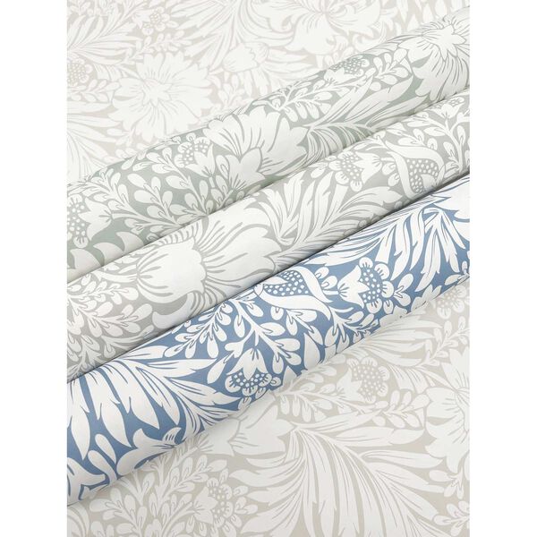 Modern Acanthus Mist Peel and Stick Wallpaper, image 3