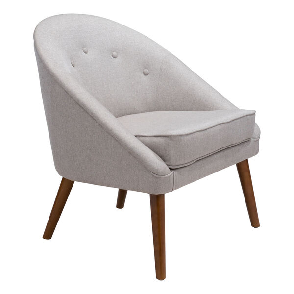 Cruise Gray and Brown Accent Chair, image 1