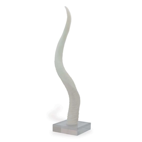 Safari Beige Horn Sculpture, image 3