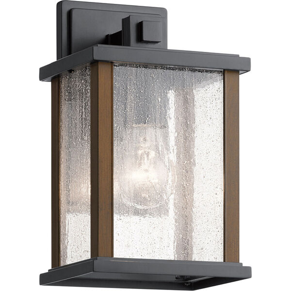 Marimount Black 11-Inch One-Light Outdoor Wall Sconce, image 1