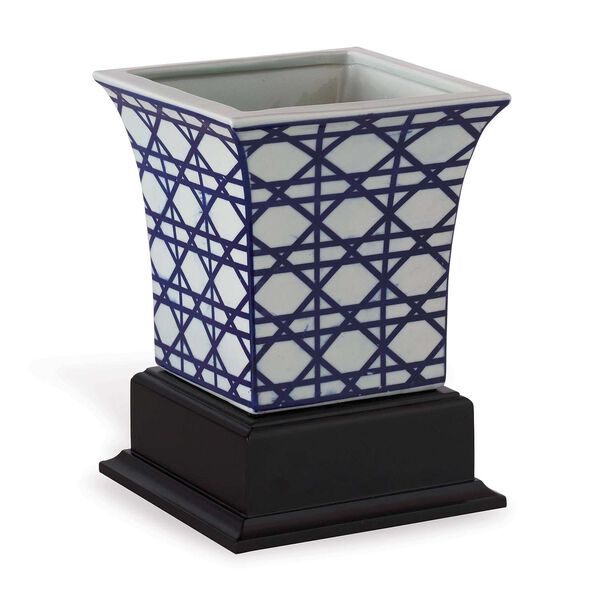 Gazebo Navy Blue Planter with Stand, image 3