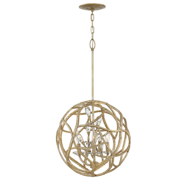 Eve Champagne Gold Pendant, image 1