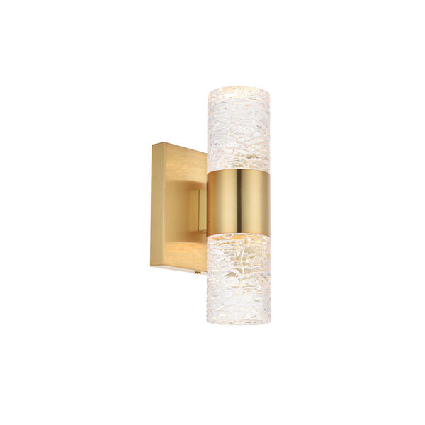 Vega Gold Five-Inch Two-Light LED Wall Sconce, image 4