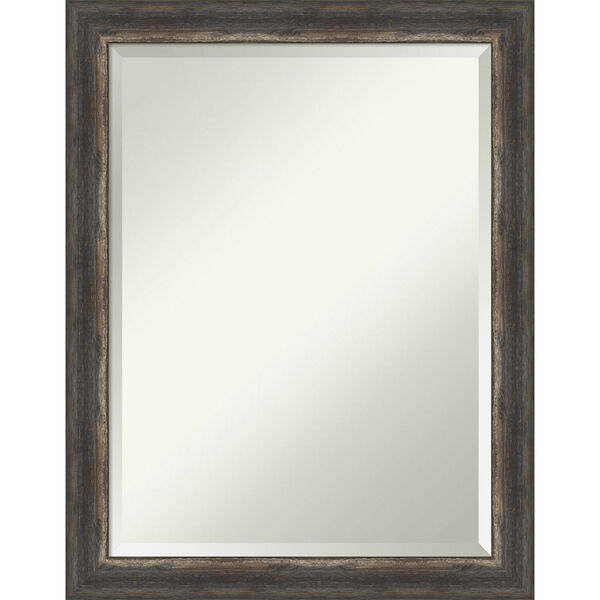 Bark Brown 22W X 28H-Inch Bathroom Vanity Wall Mirror, image 1