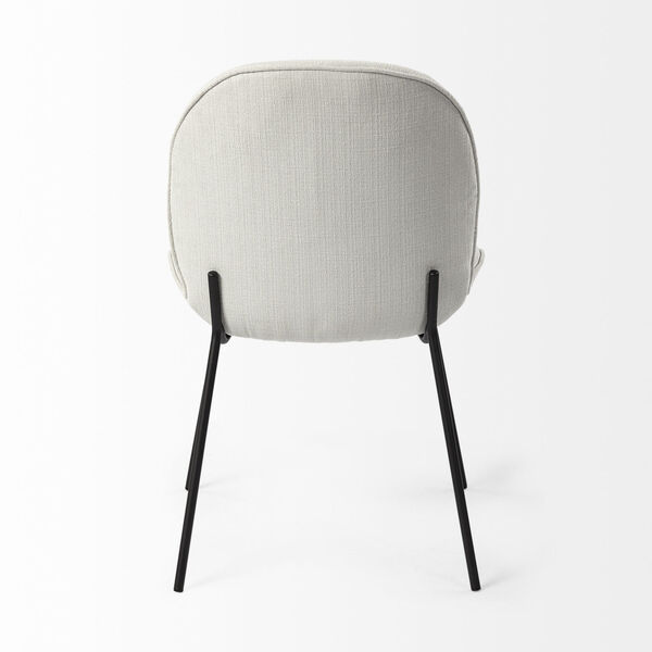 Inala White Dining Chair, image 4