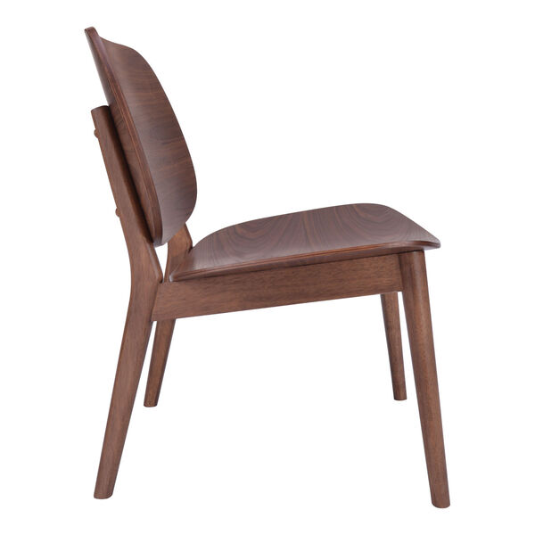 Priest Walnut Lounge Chair, image 3