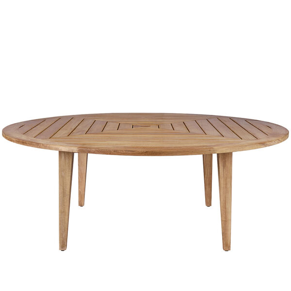 Chesapeake Natural 80-Inch Round Dining Table, image 1