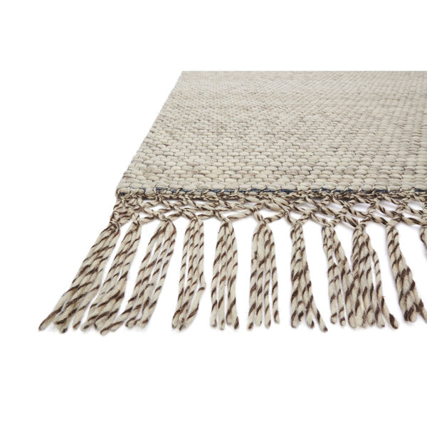 Crafted by Loloi Brea Ivory Rectangle: 7 Ft. 9 In. x 9 Ft. 9 In. Rug, image 2