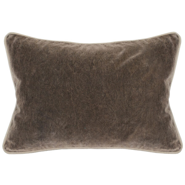 Colby 14-Inch Brown Throw Pillow, image 1