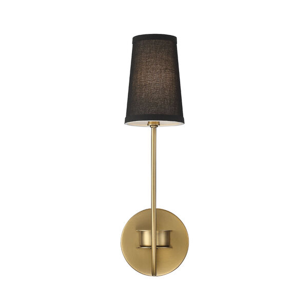 Lowry Natural Brass Five-Inch One-Light Wall Sconce, image 3