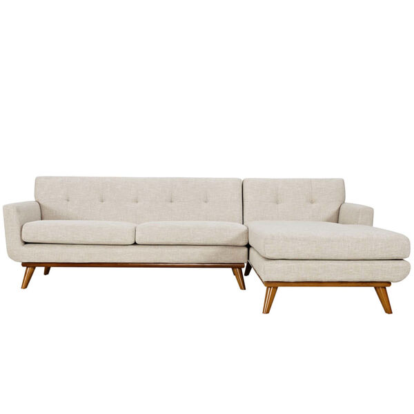 Nicollet Beige Right-Facing Sectional - (Open Box), image 3