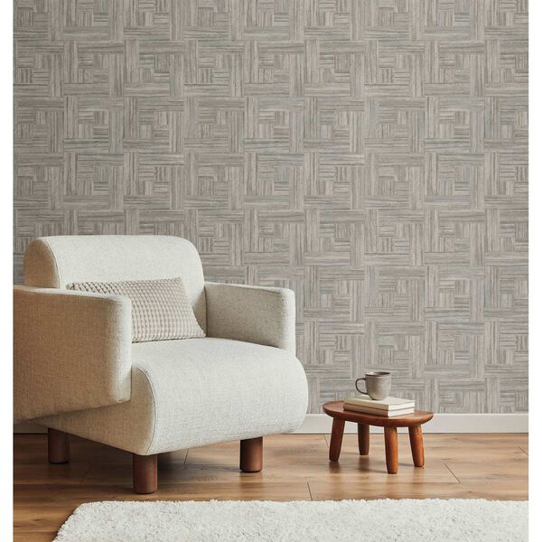 Tesselle Brown Wallpaper, image 1