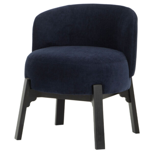 Adelaide Twilight and Black Dining Chair, image 1