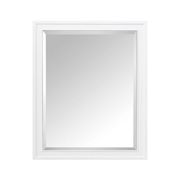 Madison White 28-Inch Mirror Cabinet, image 1