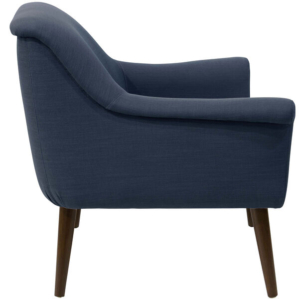 Linen Navy 34-Inch Chair, image 3